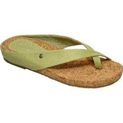 Women's Cudas Kiki Green Leather/Cork