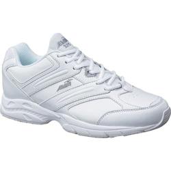 Men's Avia A325M White/Chrome Silver/Lemon Yellow
