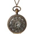 Pocket Watch 1/Pkg-Bronze Large Filigree Lid