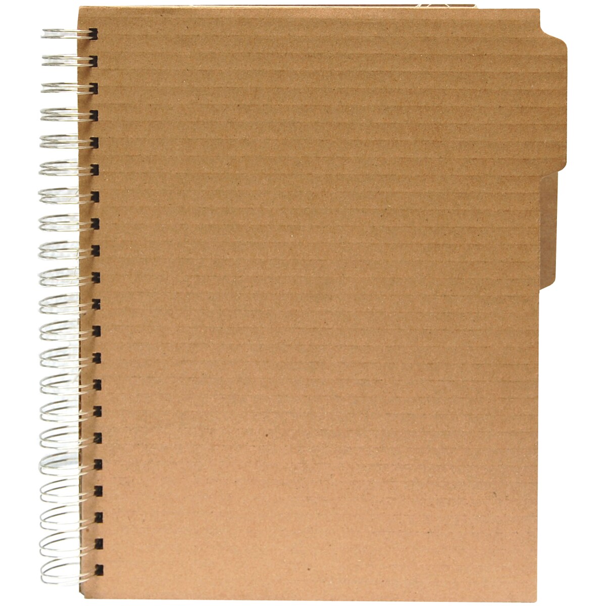 Bare Booklets Spiral Bound Mixed Media Album 11"X9"-Timeless Tabs