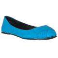 Riverberry Women's 'Jump' Ruched-detail Microsuede Flats