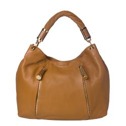 Michael Kors 'Tonne' Tan Leather Hobo Bag