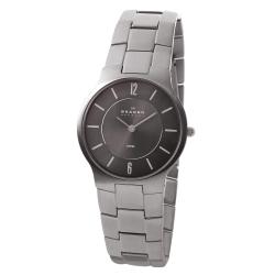 Skagen Men's Stainless Steel Grey Dial Watch