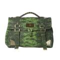 Mulberry Green Printed Leather Satchel