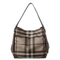Burberry Small Smoked Check Canterbury Tote