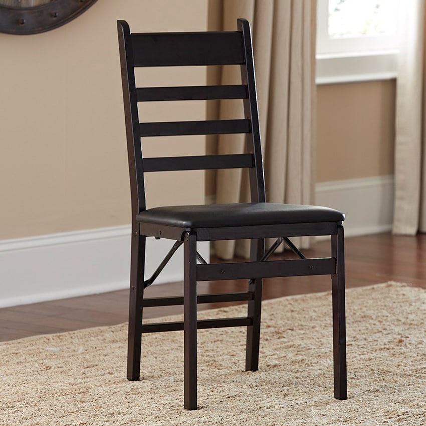 Cosco Wood Ladder Back Folding Chair (Set of 2) - Overstock™ Shopping