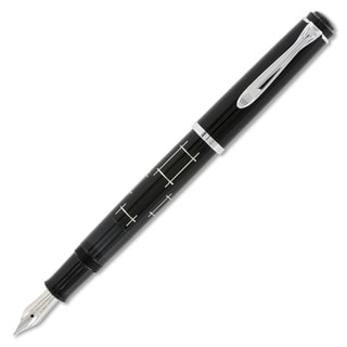Pelikan Souveran 215 Black ST Rectangles Fountain Pen