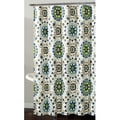 'Cynthia' Floral Swirl Shower Curtain