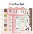 Bundle Of Joy Girl Double-Sided Cardstock Pad 6"X6" 24/Sheet-24 Double-Sided Sheets