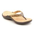 Crocs Women's 'Capri Leopard Print Flip-Flop' Basic Textile Sandals