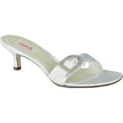 Women's Pink Paradox London Pout White Satin