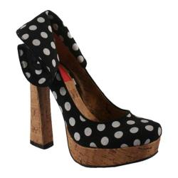 Women's Wild Diva Minka-05 Black Canvas