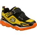 Boys' Skechers Serrated Lago Black/Yellow
