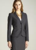 Calvin Klein Petite Two Button Jacket