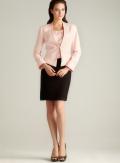 Tahari Linen Three Piece Skirt Suit