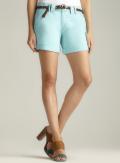 Sanctuary Belted Cuffed Shorts