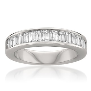 Baguette wedding rings discount