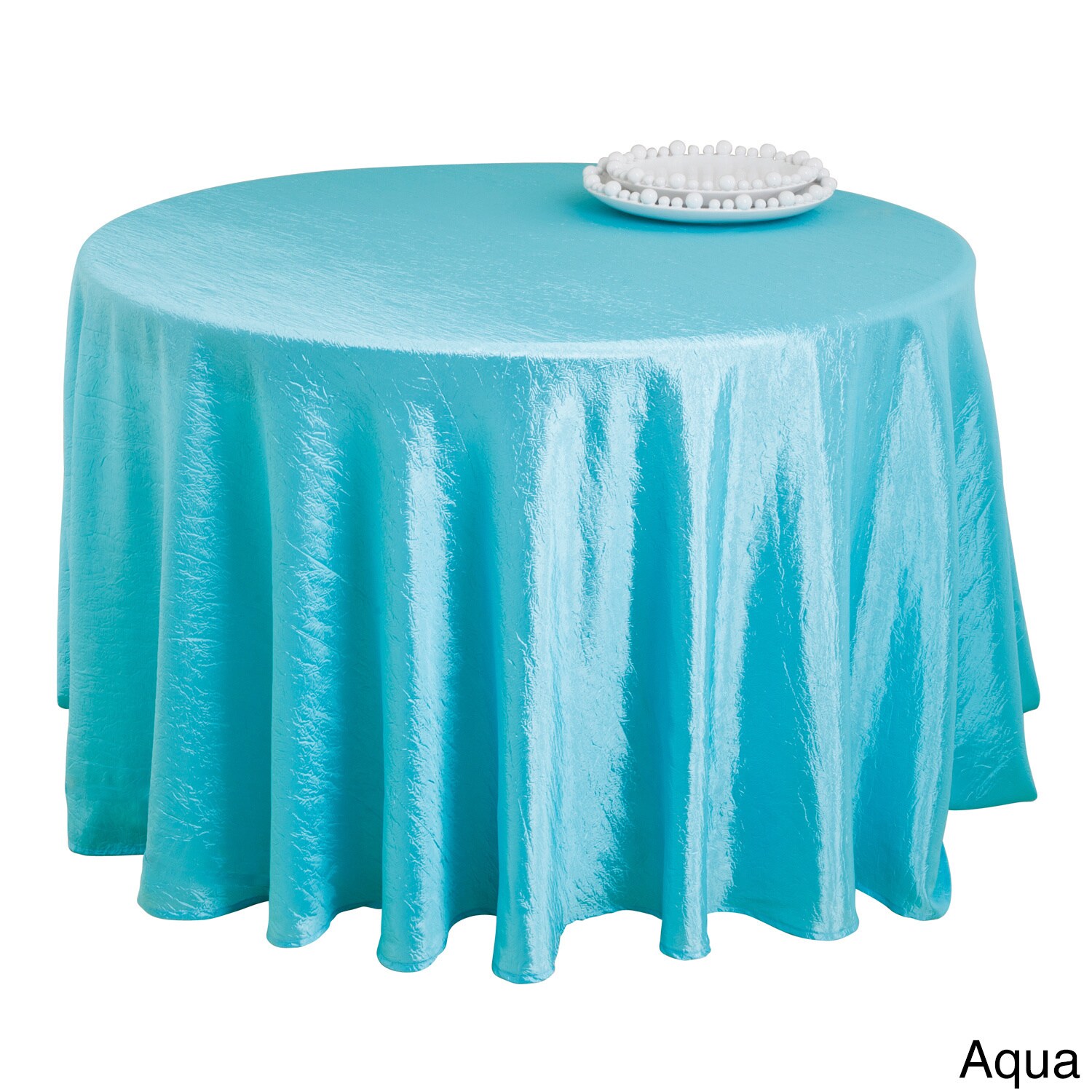 Crushed Fabric Tablecloth Liner Overstock Shopping Great Deals on