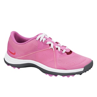 Nike Womens Lunar Empress Golf Shoes White/Volt