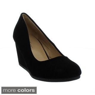 Black Wedge Boots Women's Shoes 93