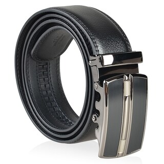 Mens Full Grain Vintage Embossed Genuine Leather Cowhide Belt Pin Buckle at Amazon Men's Clothing store