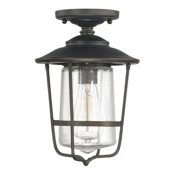 Flush Mount Outdoor Ceiling Lights Creekside 1 Light Outdoor