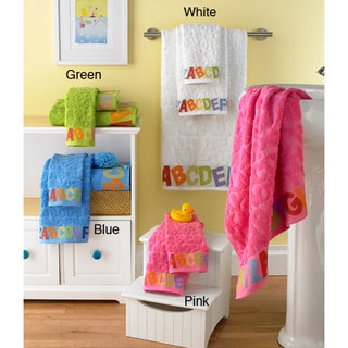 Alphabets ABC Jacquard 6-piece Towel Set