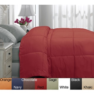 Double-stitched Microfiber Hypoallergenic Down Alternative Comforter