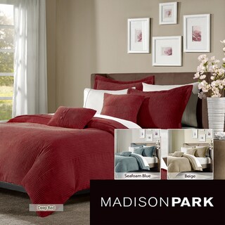 Madison Park Leland 5-piece Duvet Cover Set