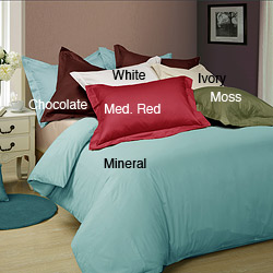 Egyptian Cotton 600 Thread Count Oversized 3-piece Duvet Cover Set