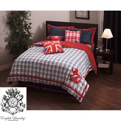 English Laundry English Oxford Sheet Set - King Sheets Bedding (Blue) Size One Size One Size bedding