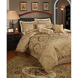 Halifax 7-piece Gold Comforter Set
