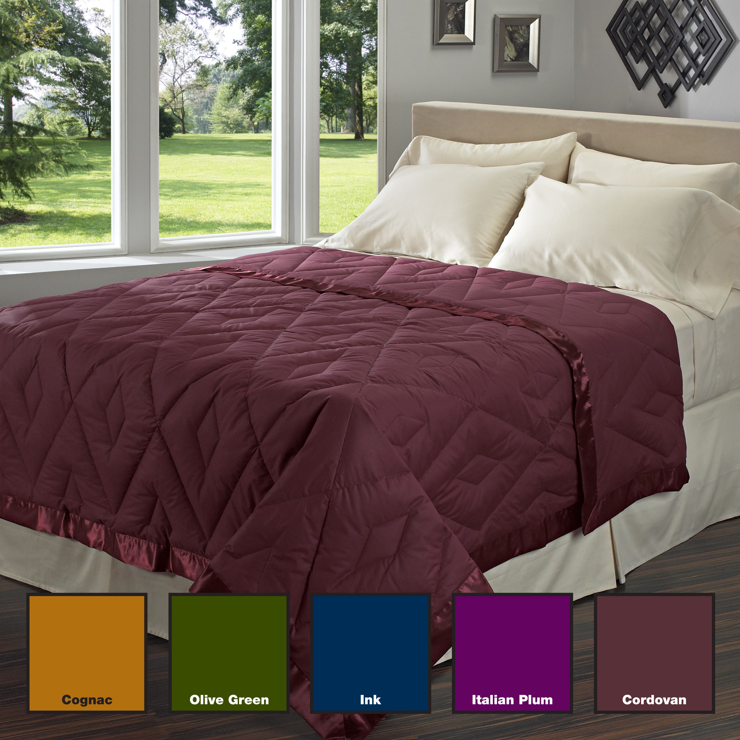 Imperial Diamond 300 Thread Count Natural Down Blanket Overstock Shopping Top Rated National