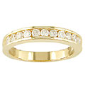 Miadora 14k Yellow Gold 1/2ct TDW Diamond Eternity Band