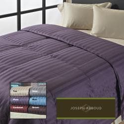 Joseph Abboud Classic Stripe 400 Thread Count Oversized Down Comforter