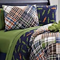 Alligator Reversible 3-Piece Twin-Size Comforter Set