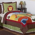 Sweet JoJo Designs Jungle Time 4-piece Twin-size Bedding Set