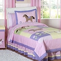 Sweet JoJo Designs Pretty Pony Horse 3-piece Girl's Full/ Queen Bedding Set