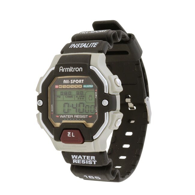 armitron all sport watch set time