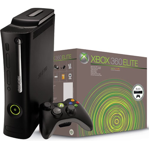 Xbox 360 Elite Console with 120GB Hard Drive (Refurbished ...