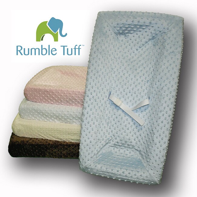 Rumble Tuff Minky Dot Changing Pad Cover