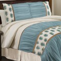 Lush Decor Aurora 4-piece King/Cal King-size Comforter Set
