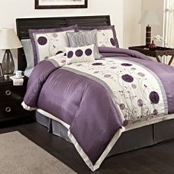 Lush Decor Purple/Gray Juliana 6-piece Comforter Set