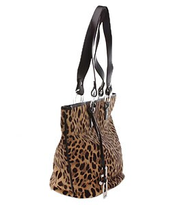 Dolce & Gabbana Oversized Leopard Print Tote
