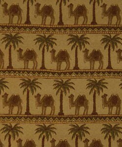 Hand-hooked Camel Ivory/ Camel Wool Rug (8'9 x 11'9)