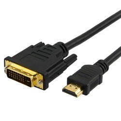HDMI DVI 7-foot 5-piece Cable Set