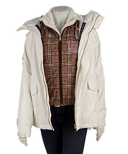 Betty Rides Cream Survival Parka