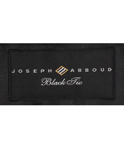 Joseph Abboud Black Tie Silk Formal Neck Tie