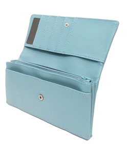 Kenneth Cole Genuine Leather Flap Clutch Wallet