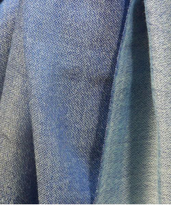 Iridescent Silk and Wool Pashmina